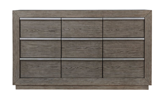 Contemporary Dresser with Soft-Close Drawers