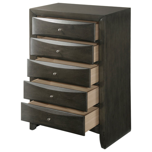 Contemporary Chest with 5 Drawers