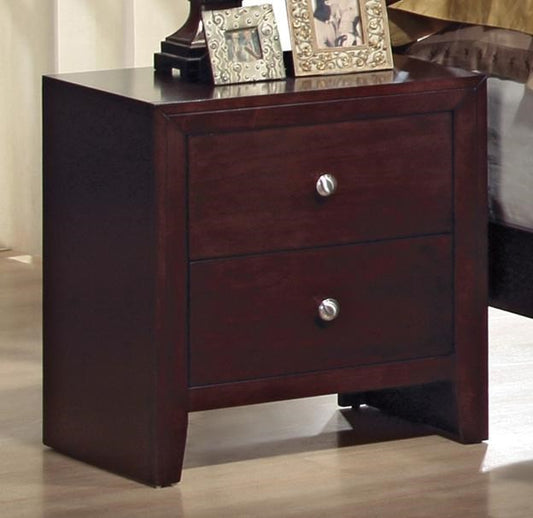 Contemporary 2-Drawer Night Stand