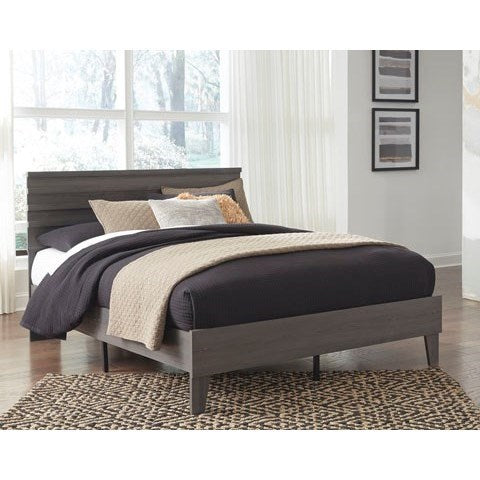 Contemporary Queen Platform Bed