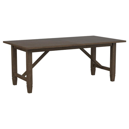 Matisse - Rectangular Wood Dining Table - Dark Brown