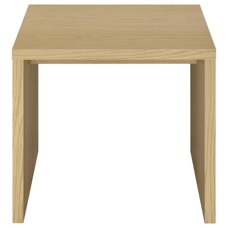 Canoga - Lift Top Cocktail Coffee Table Set - Light Oak
