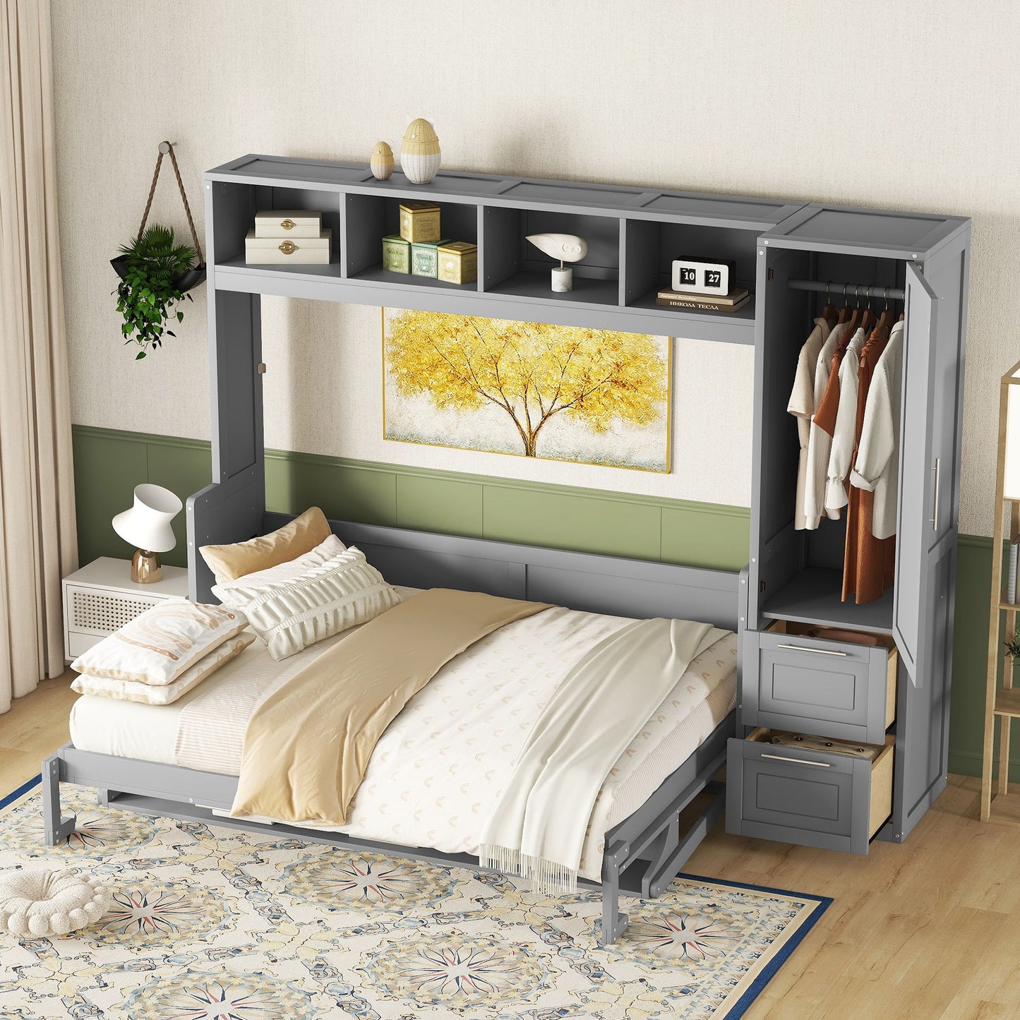 Murphy Wall Bed With Closet And Drawers