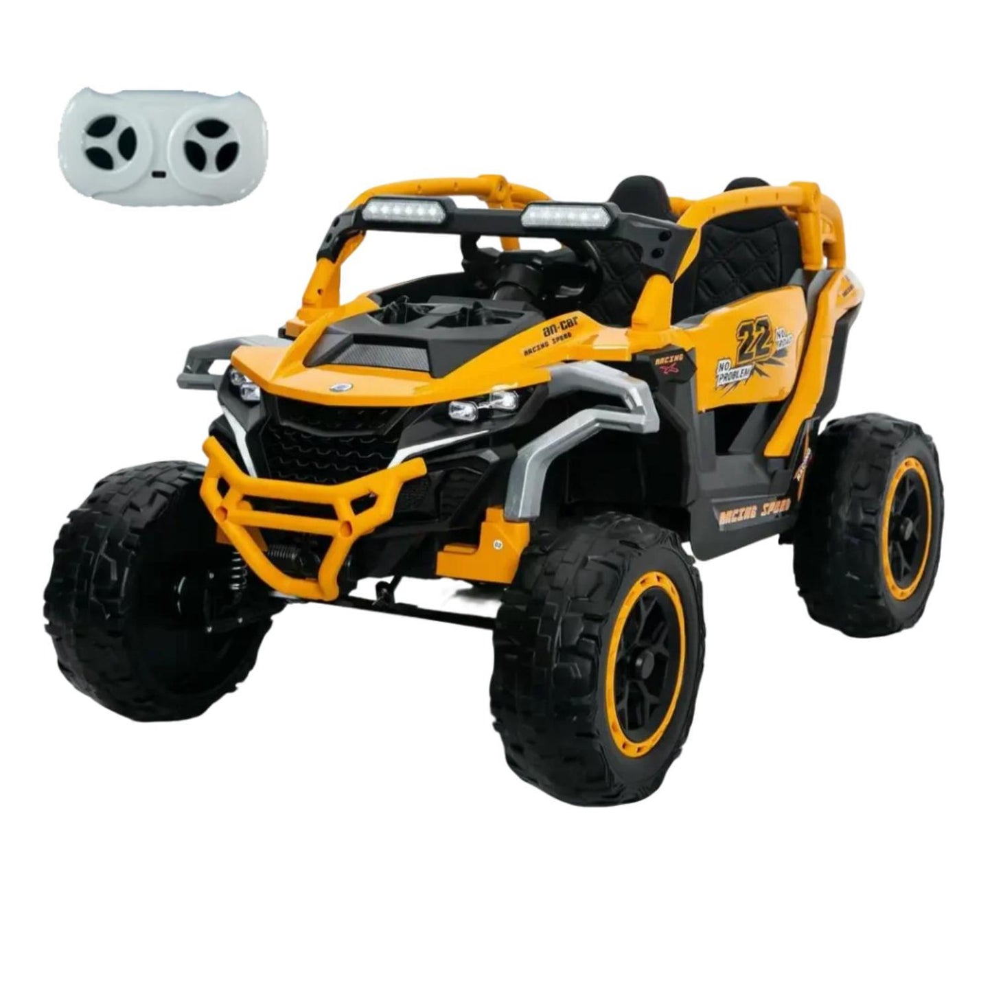 Ride On Kids Electric Truck With Remote Control, Front & Rear Suspension