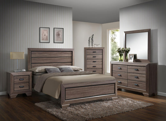 Queen Headboard and Footboard Panel Bed