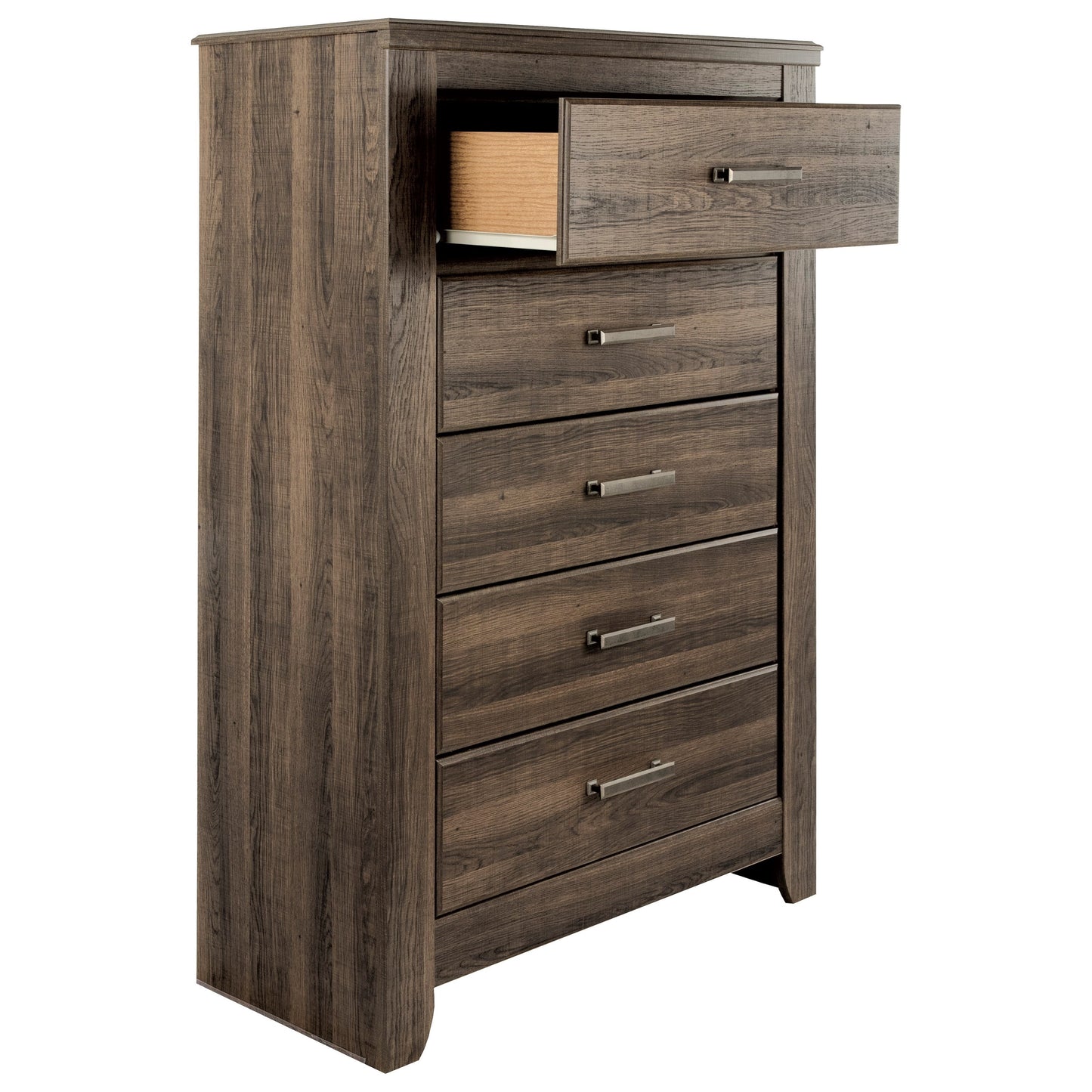 5-Drawer Chest with Pewter Accent Hardware