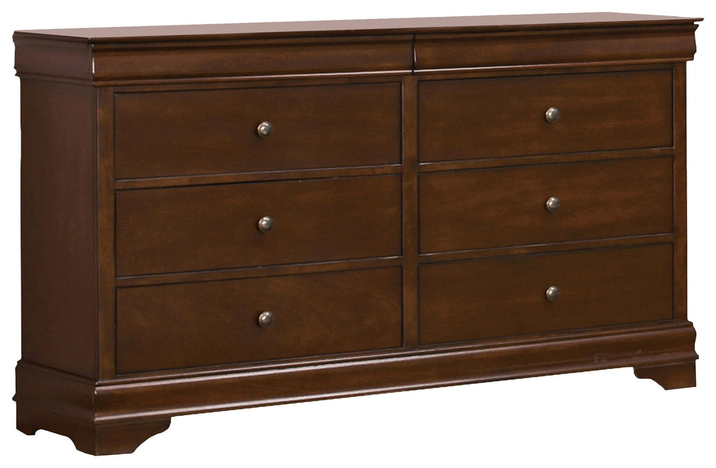 Traditional 8-Drawer Dresser with Felt-Lined Jewelry Drawers