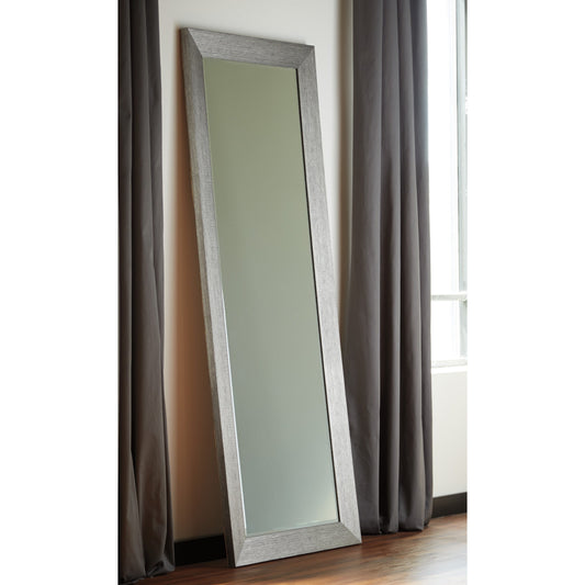 Duka Silver Finish Accent Mirror