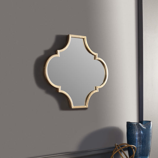 Callie Gold Finish Accent Mirror