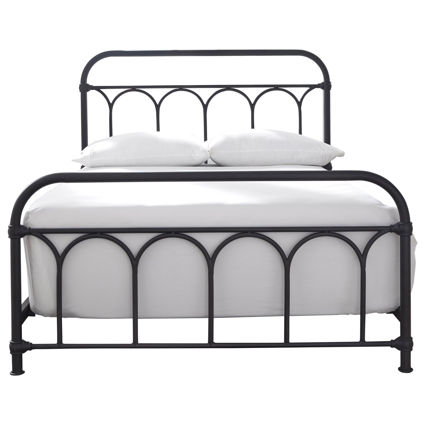 Casual Metal Queen Bed