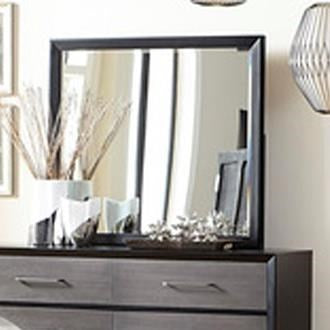 Contemporary Mirror with Beveled Edge