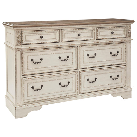 Two-Tone 7-Drawer Dresser