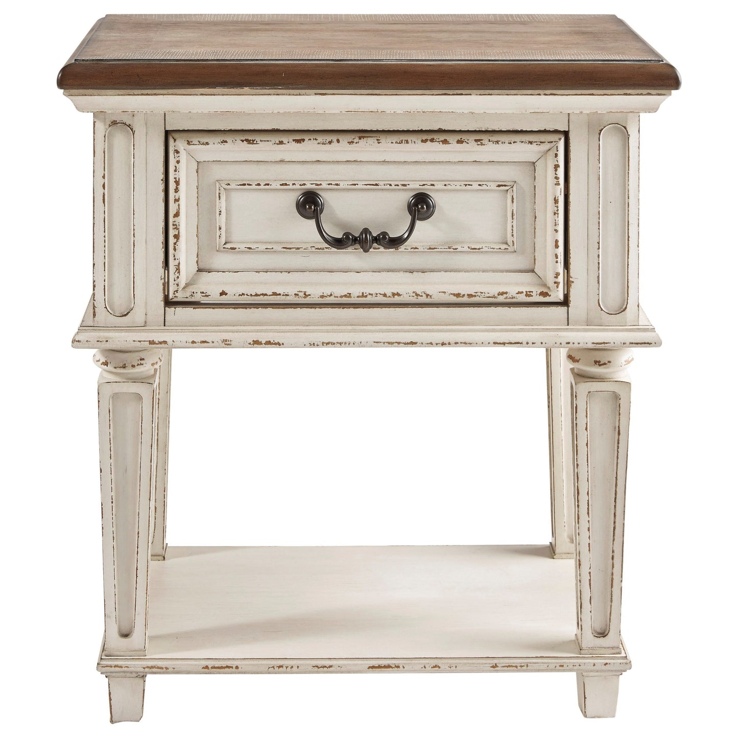 Two-Tone 1-Drawer Nightstand