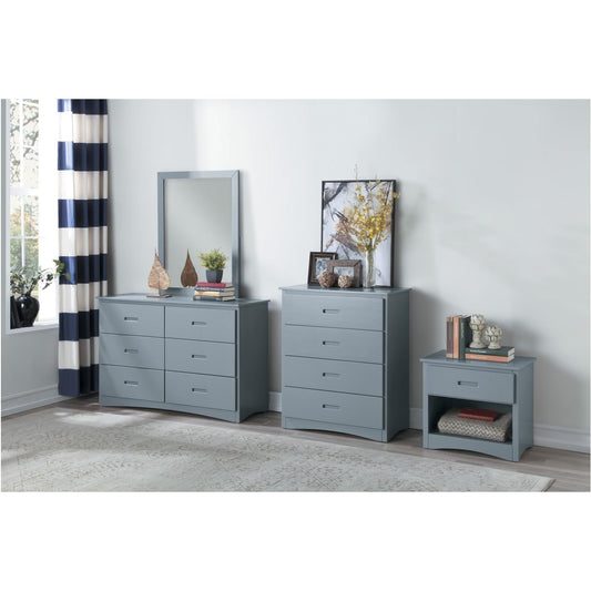 Casual Dresser and Mirror Set